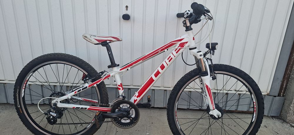 Bicicleta Cube 24", Aluminiu, Shimano, pentru copii 8-12 ani