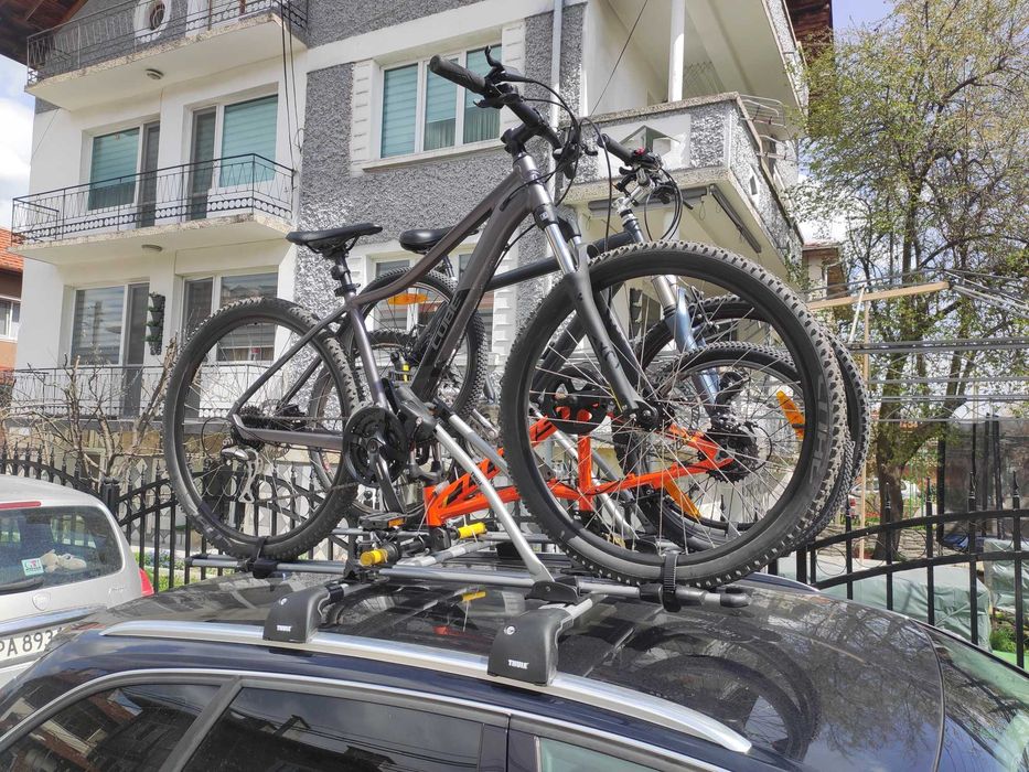 Thule WingBar Edge напречни греди за Audi A4 багажник