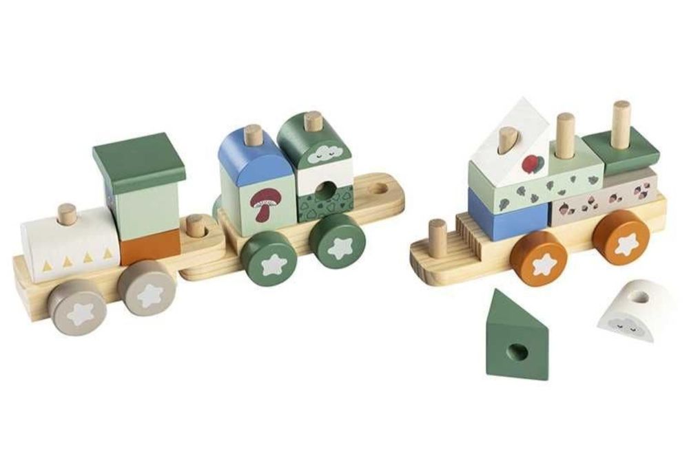 Дървено влакче за редене