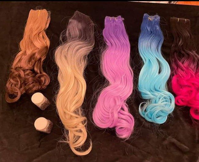 Afro hair extensii din par natural