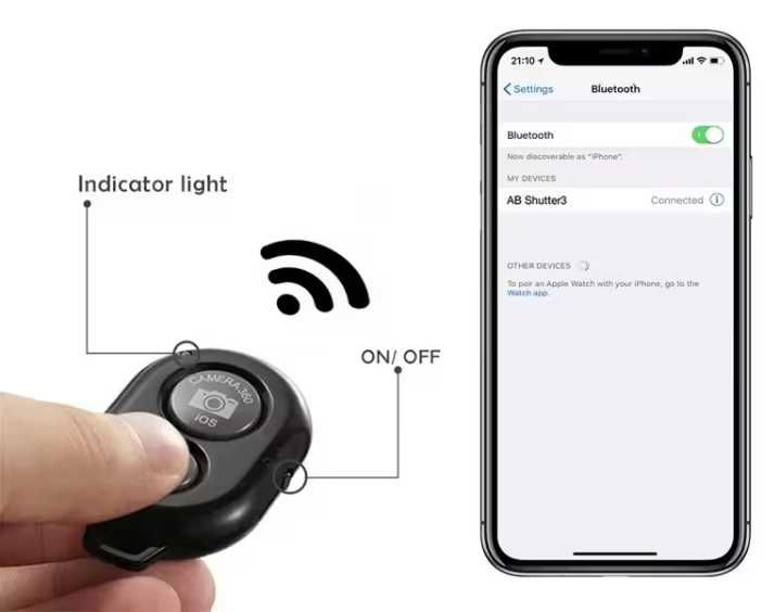 Трипод за телефон и камера 102 см с Bluetooth дистанционно