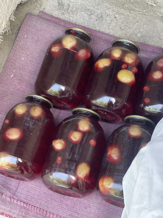 Kompot 3 litr bonkasi bilan