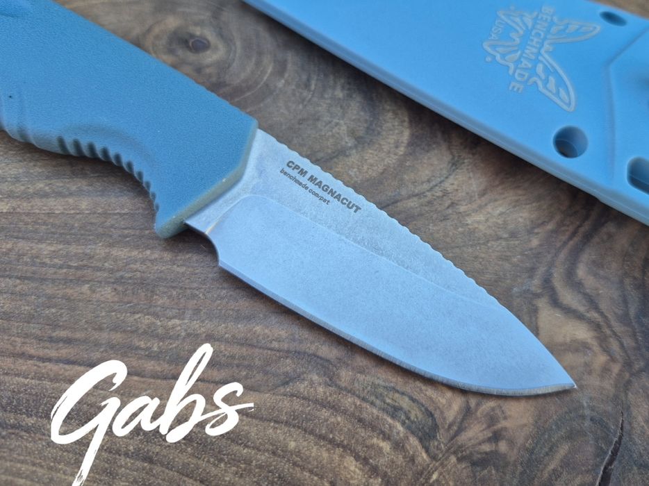 Фиксиран нож Benchmade Water Intersect 18050,Magna Cut,Depth Blue Santoprene