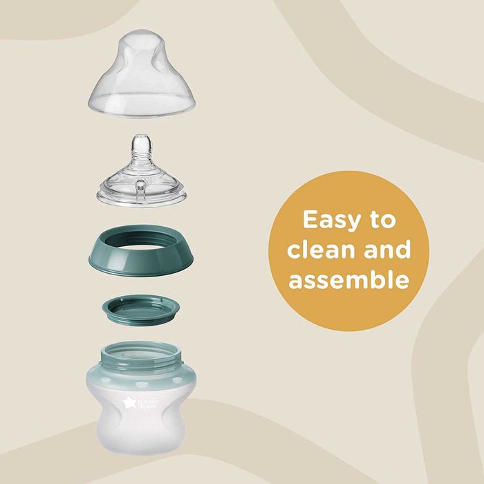 Tommee Tippee Набор силиконовых бутылочек 1шт 150 мл с 0+ мес