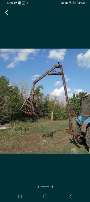 Продам сенопогрузчик прицепной