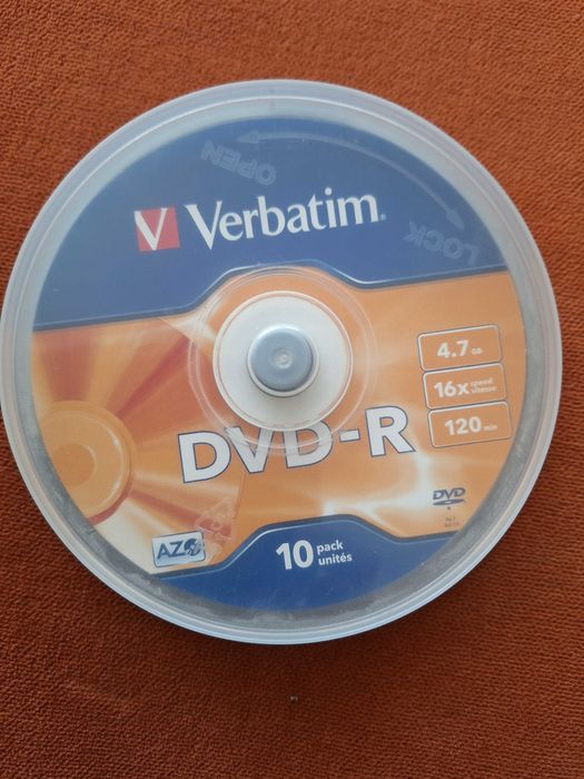 DVD R  Verbatium, 16X, 4,7 GB