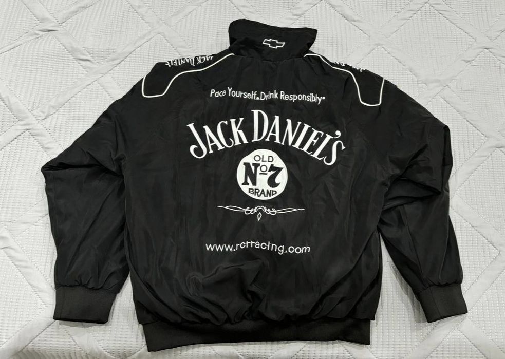 Осенний бомбер Jack Daniels