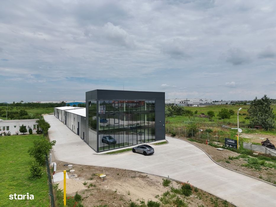 Inchiriez Showroom si Hale depozitare + birouri