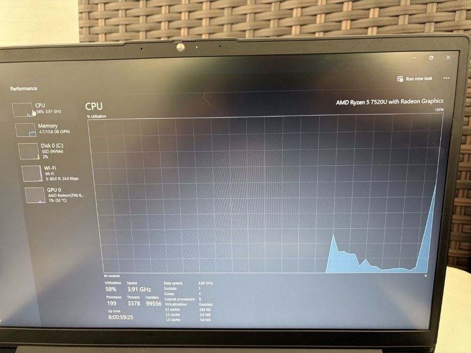 Lenovo V15 G4 Ryzen 5, 16GB RAM, SSD 512GB – Rapid, ca nou!