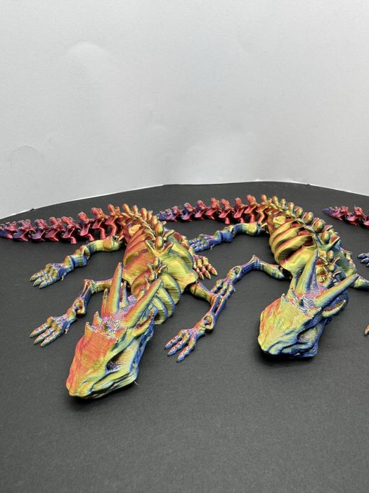Dragon printat 3D cu articulatii