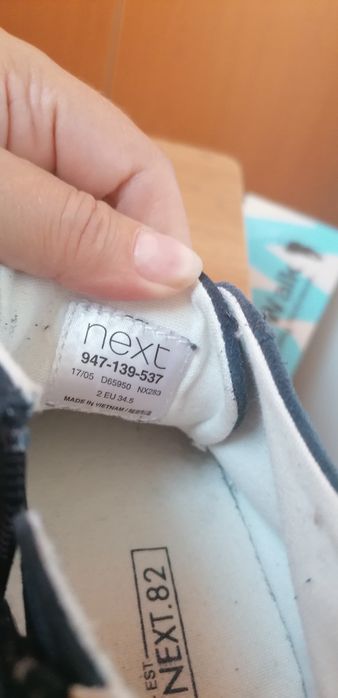 Ghete next piele întoarsă mărimea 34,5