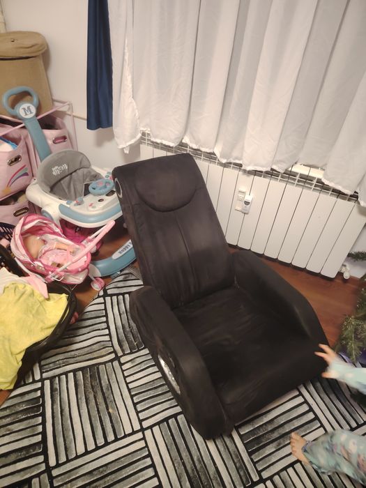 Scaun fotoliu gaming cu boxe  rabatabil