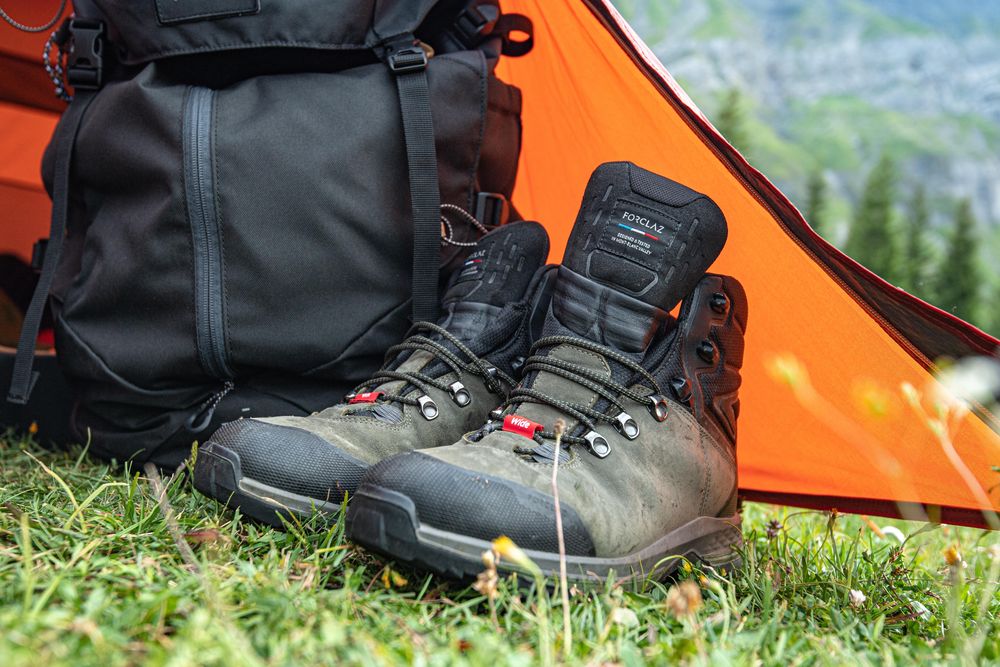 Bocanci Înalți Lați din piele - produs resigilat Decathlon