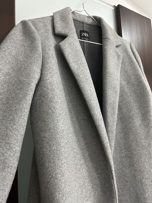 Palton Zara gri stare impecabila