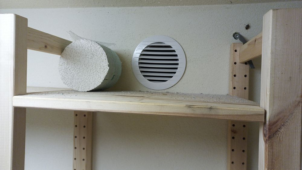 gaura carota fara praf beton caramidasa bca  pentru hota centrala aer