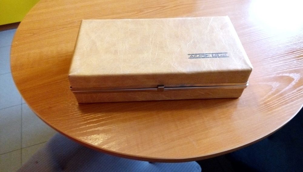 Кутия кожена с метална рамка AKA LD Set