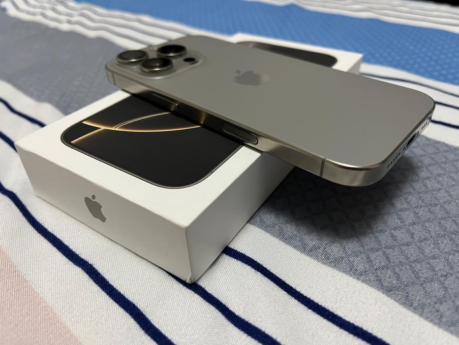 Iphone 16 pro 5G  128 gb natural titanium garantie  !!