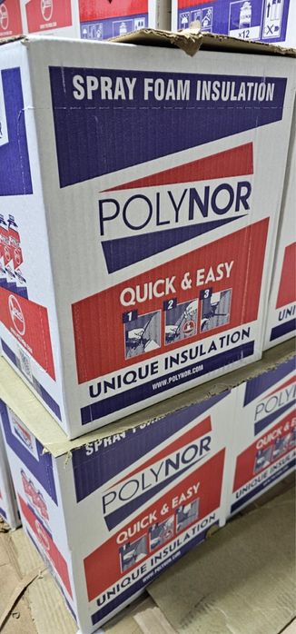 Напыляемый утеплитель Полинор