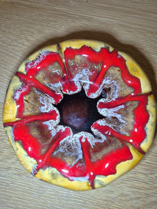 Scrumiera mare ceramica Vallauris anii 1950