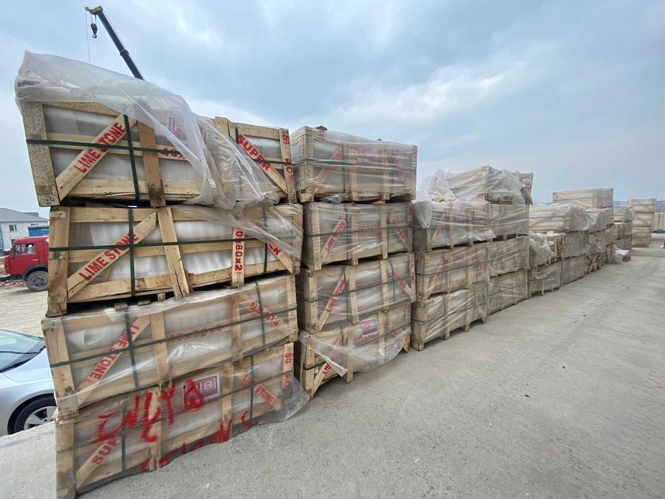 Травертин, гранит, мрамор на складе