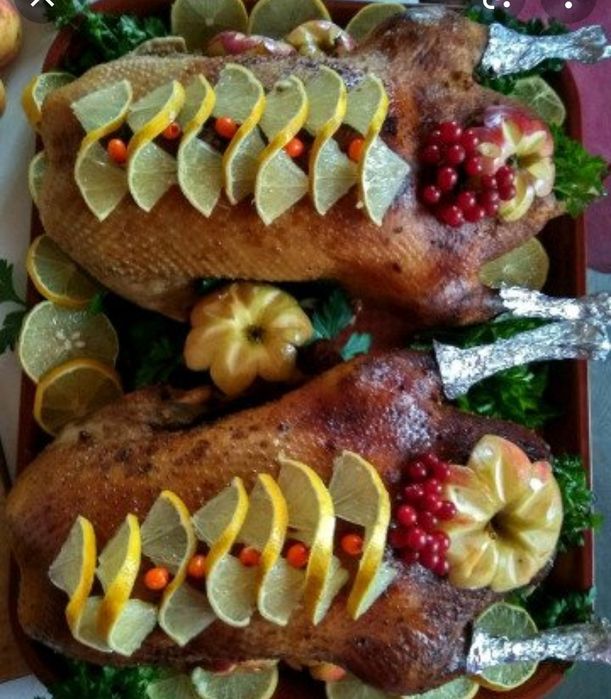 Тушки  гусей домашних