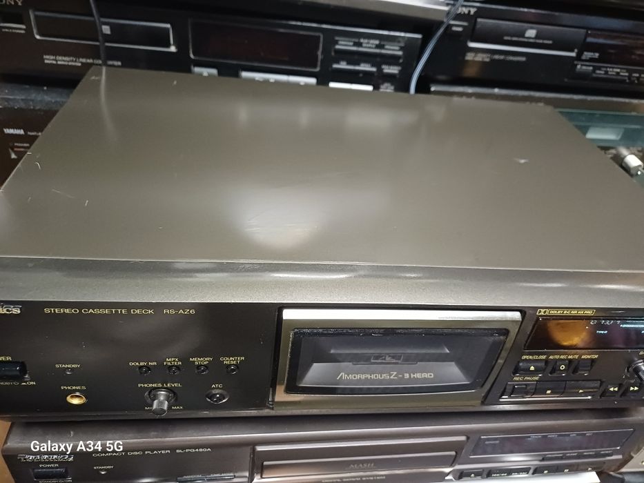 Technics  RS-AZ6 deck casetofon oldschool