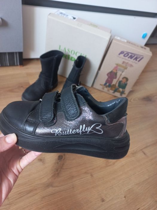 Детски сникърси Ponki и ботушки Lasocki