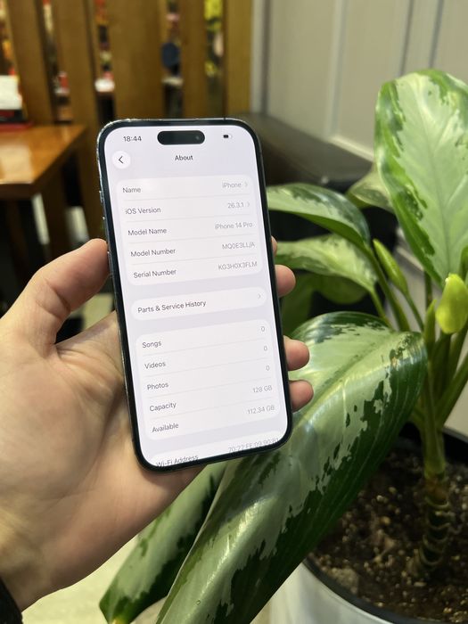 Iphone 14pro purple 88% yomks