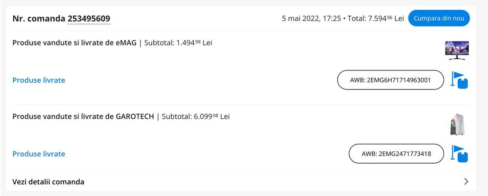 PC Gaming i7-10700F + RTX 2060 + Monitor LG 27” QHD - Stare impecabilă