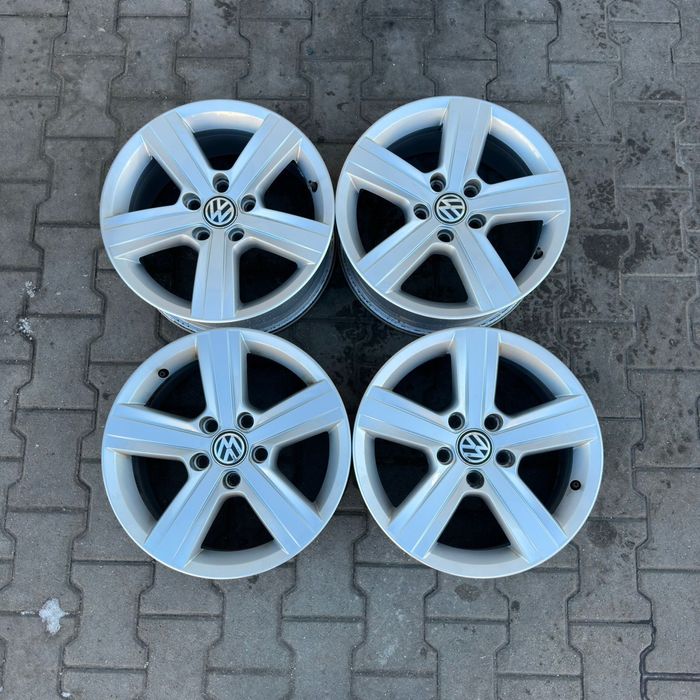 Jante aliaj originale VW Golf 6 7 Jetta Caddy Touran 16 5x112