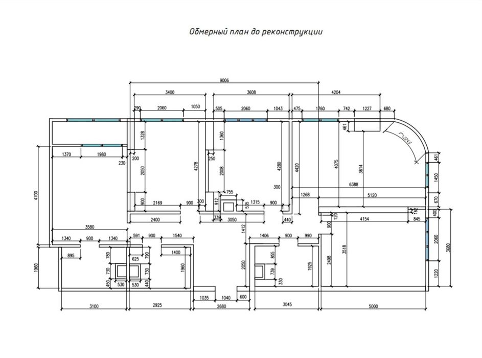 Услуги замерщика помещений