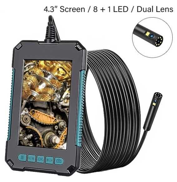 Эндоскоп видеокамера USB Wi-fi /эндоскоп с двойной камерой