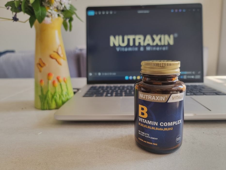 Nutraxin Vitals: Магнезий комплекс + B6, B-Комплекс и Мъжки мултивитамини