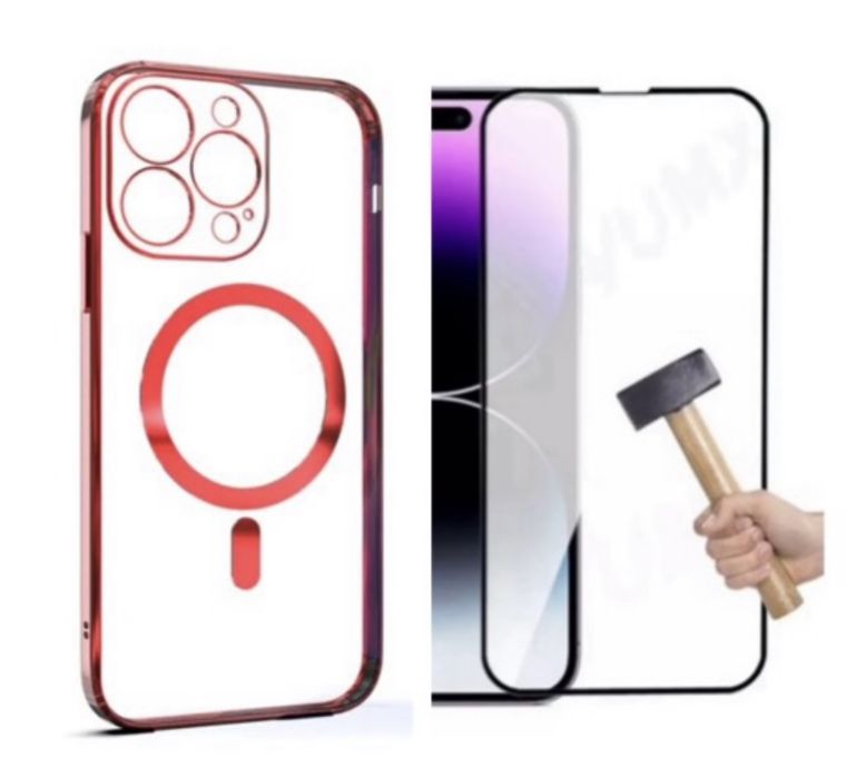 Iphone 13/14/15/16/17/PRO/MAX/PLUS/AIR Husa Wire Luxury + Folie Sticla