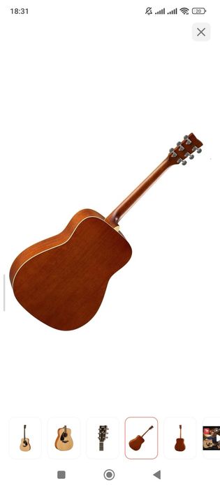 Гитара Yamaha FG 820 NT