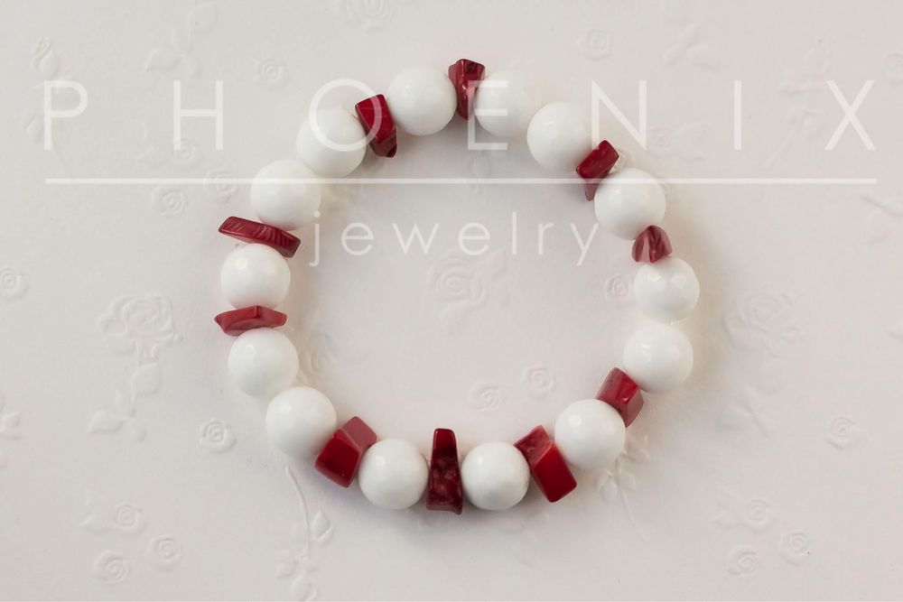 Ръчно изработени гривни мартеници с естествени камъни - мартенички