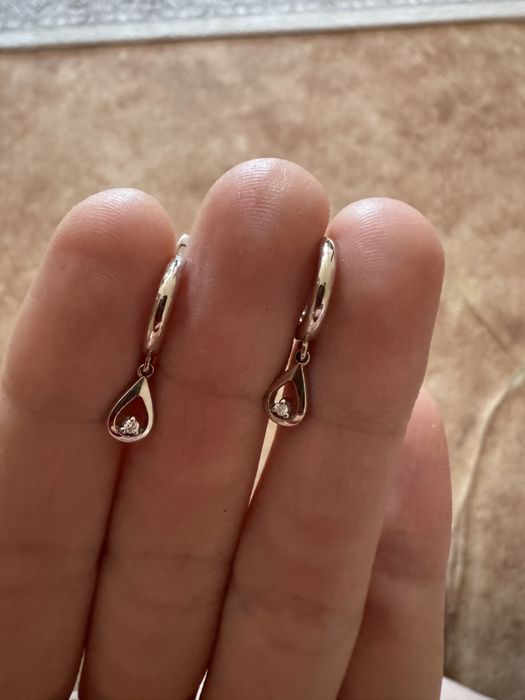Серьги с бриллиантами
