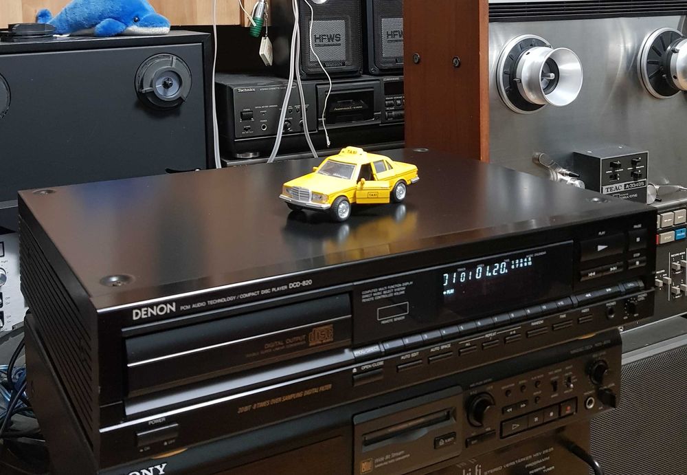 Compact Disc Deck Audio Stereo Vintage DENON DCD820 Black Bucuresti ...