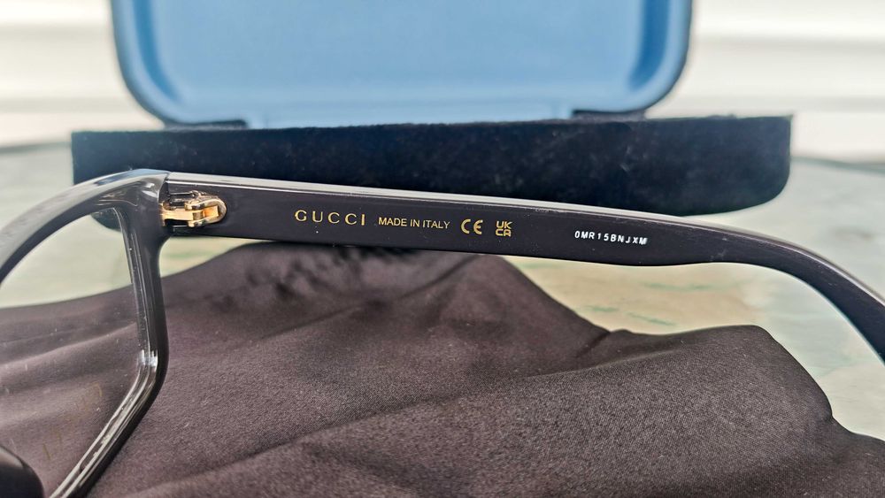 Оригинални диоптрични рамки Gucci GG1717O 003 – нови, с калъф