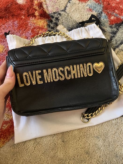 Love Moschino черна чанта