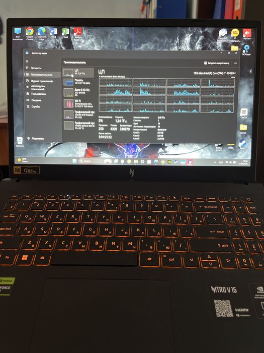 Acer Nitro V15 RTX5060(8gb) core i7 - 13620H