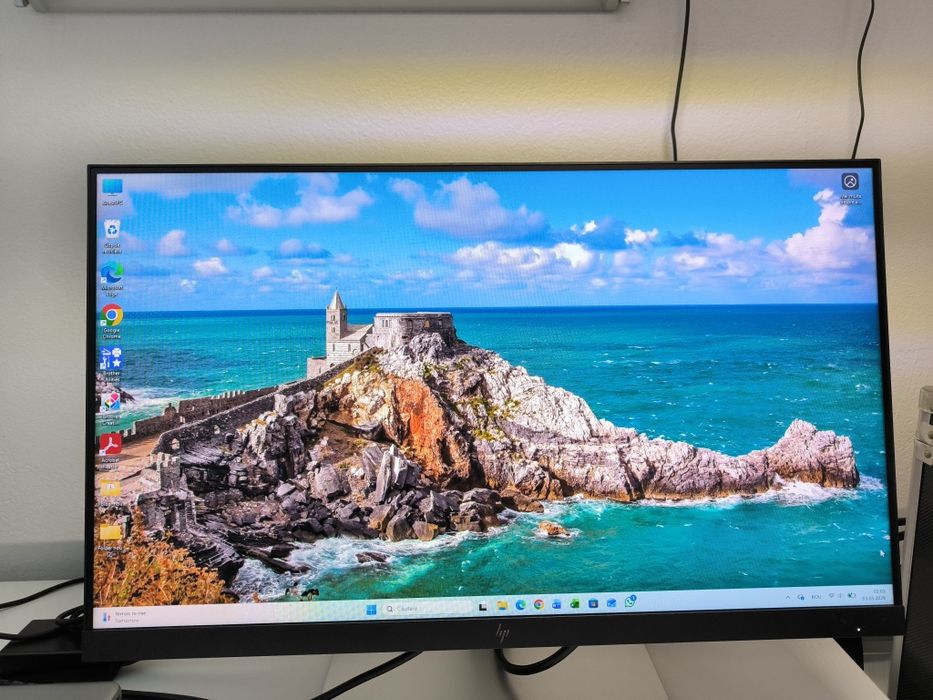 Monitor HP E24u G4 FHD 24”, stare foarte bună, 2022