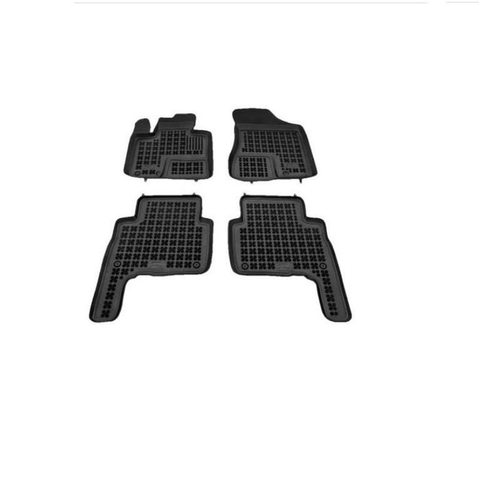 Set covorase auto din cauciuc KIA Sorento (XM), 05.2009-12.2012, presuri tip tavita, negru