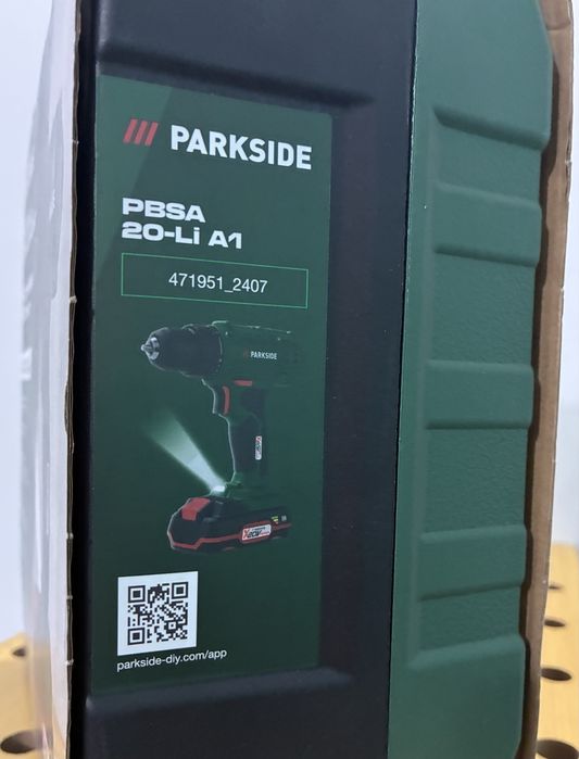 Parkside - Акумулаторна бормашина с батерия и зарядно