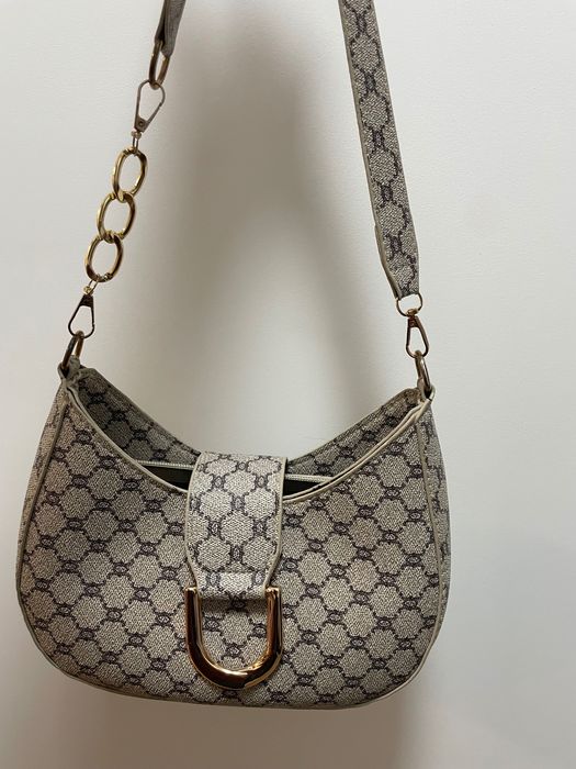 Дамска чанта бежово кафява