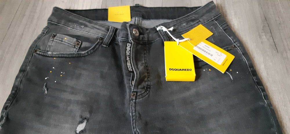 Pantaloni scurti blugi Dsquared2 / bermude noi