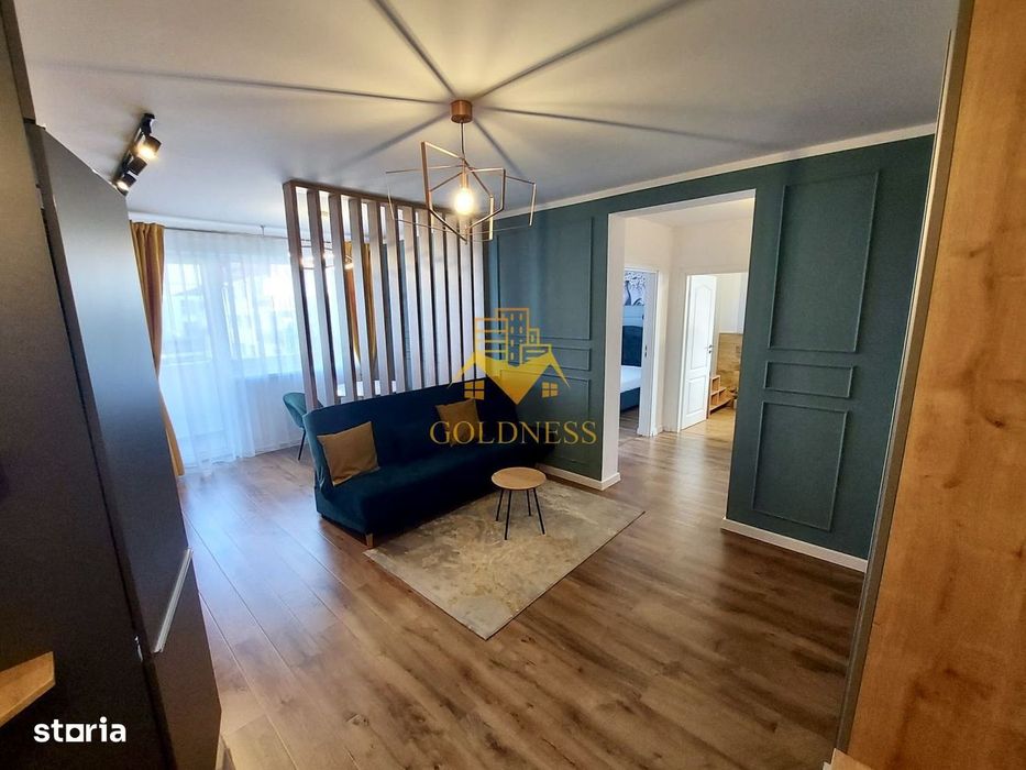 2 camere open space, Modern, Parcare, Totul Nou, Cetatii, Floresti