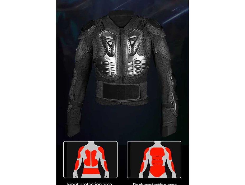 Armura Moto Costum Protectie Hard Raptor 12 reglaje 11 protectii