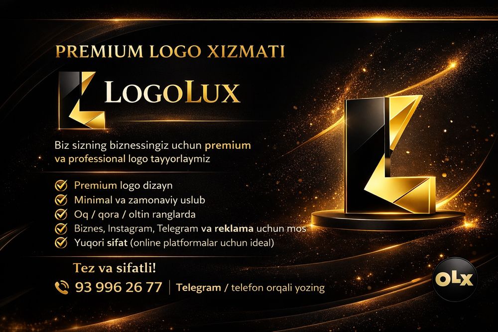 Premium logo dizayn | LogoLux