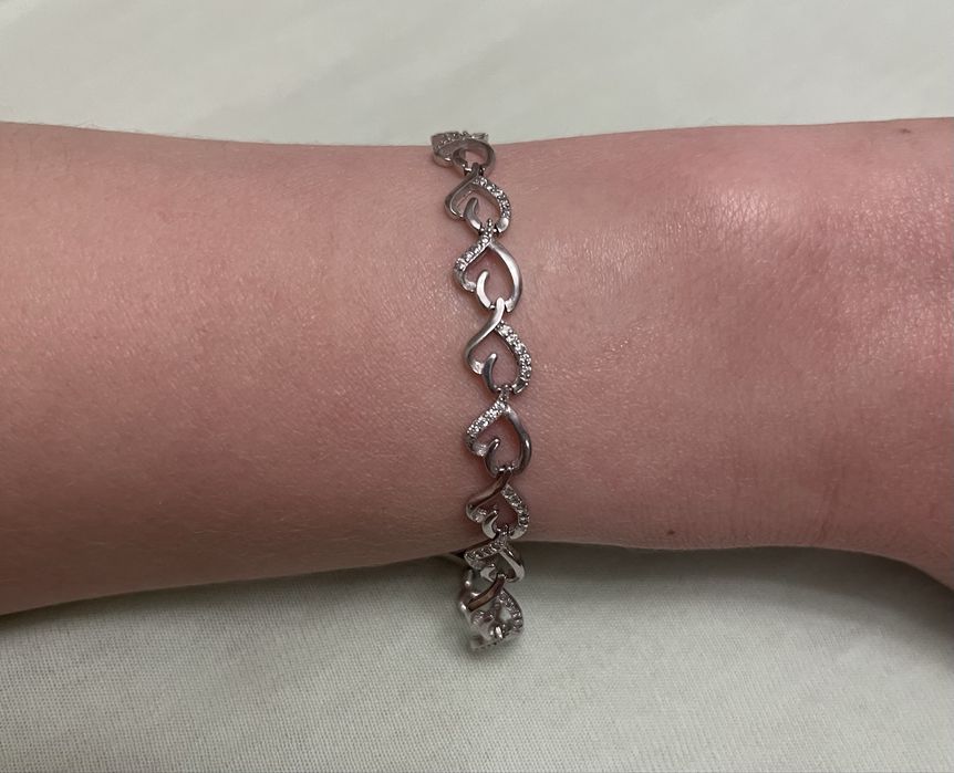 Браслет серебряный